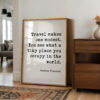 Travel Makes One Modest Print, Gustave Flaubert Quote, Adventure Wall Art Travel Makes One Modest Print, Gustave Flaubert Quote, Adventure Wall Art