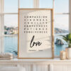 Christian Wall Art Colossians 3, Compassion Kindness Love Print, Scripture Art, Bible Verse Gift