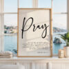 Pray Wall Art, Philippians 4:6 Scripture Print, Do Not Be Anxious, Christian Bible Verse Decor, Faith Wall, Religious Gift Pray Wall Art, Philippians 4:6 Scripture Print, Do Not Be Anxious, Christian Bible Verse Decor, Faith Wall, Religious Gift