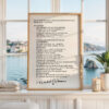 Kahlil Gibran Poem On Children Art Print, Literature Decor, The Prophet