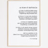 in time of daffodils ― E.E. Cummings Typography Art Print