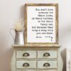Oscar Wilde Quote - You don't love someone for their looks, ... their fancy car, but because they sing a song only you can hear. Art Print