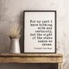 Van Gogh Quotes - For my part I know nothing with any certainty.... makes me Dream - Print - Home Wall Decor - White and Black - Minimalist Van Gogh Quotes - For my part I know nothing with any certainty.... makes me Dream - Print - Home Wall Decor - White and Black - Minimalist