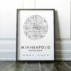 Minneapolis, Minnesota City Street Map with GPS Coordinates Art Print - Office - Home Decor - Restaurant - Apartment - Condo - Typography Minneapolis, Minnesota City Street Map with GPS Coordinates Art Print - Office - Home Decor - Restaurant - Apartment - Condo - Typography