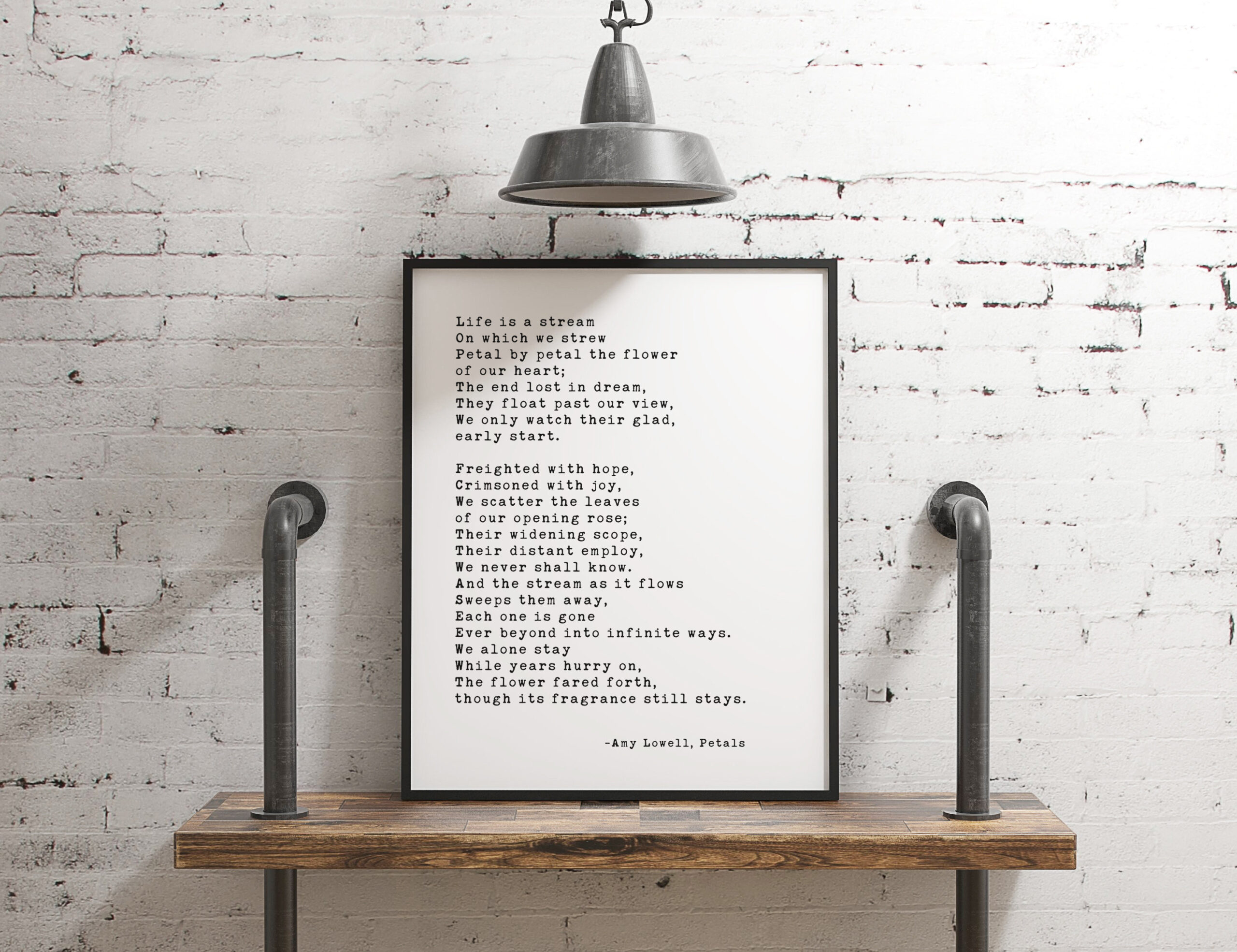 Petals Poem by Amy Lowell, Petals Poem, Typography Print, Poem Art, Wedding Poems, Love Poems Poetry, Wedding Poetry Art - Image 2