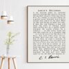 C.S. Lewis's Trilemma - Christian Quotes Art Print Liar Lunatic or Lord - Inspirational - Christianity - Apologetics C.S. Lewis's Trilemma - Christian Quotes Art Print Liar Lunatic or Lord - Inspirational - Christianity - Apologetics
