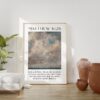 Matthew 6:26 - Look at the birds of the air; they do not sow or reap or store away in barns. Typography Art Print -  John Constable