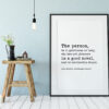 The person, be it gentleman or lady - Jane Austen Quote - Teacher Librarian Gift - Typography Print - Home Wall Decor - Minimalist Decor The person, be it gentleman or lady - Jane Austen Quote - Teacher Librarian Gift - Typography Print - Home Wall Decor - Minimalist Decor