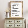 C.S. Lewis quote - I sometimes wonder if all pleasures are not substitutes for joy. Art Print - Inspirational - Christian Art - Spiritual