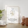 Psalm 37:24 Typography Art Print - Though She Falls, She Will Not be Overwhelmed - Faithful - Christian - Bible Verse Psalm 37:24 Typography Art Print - Though She Falls, She Will Not be Overwhelmed - Faithful - Christian - Bible Verse