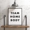 Team Homebody - Introvert Print, Introvert, Homebody Typography Print, Homebody Club, Homebody Art, Homebody Print, Homebody Team
