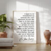 I want to be remembered as someone... - Ruth Bader Ginsburg Quote Typography Art Print