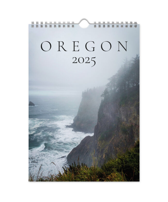 2025 Wall Calendar: Oregon’s Natural Wonders