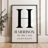 Personalized Family Monogram Sign with Name, Established Date, GPS • Typography Art Print • Great for Housewarmings, Anniversaries, Weddings Personalized Family Monogram Sign with Name, Established Date, GPS • Typography Art Print • Great for Housewarmings, Anniversaries, Weddings