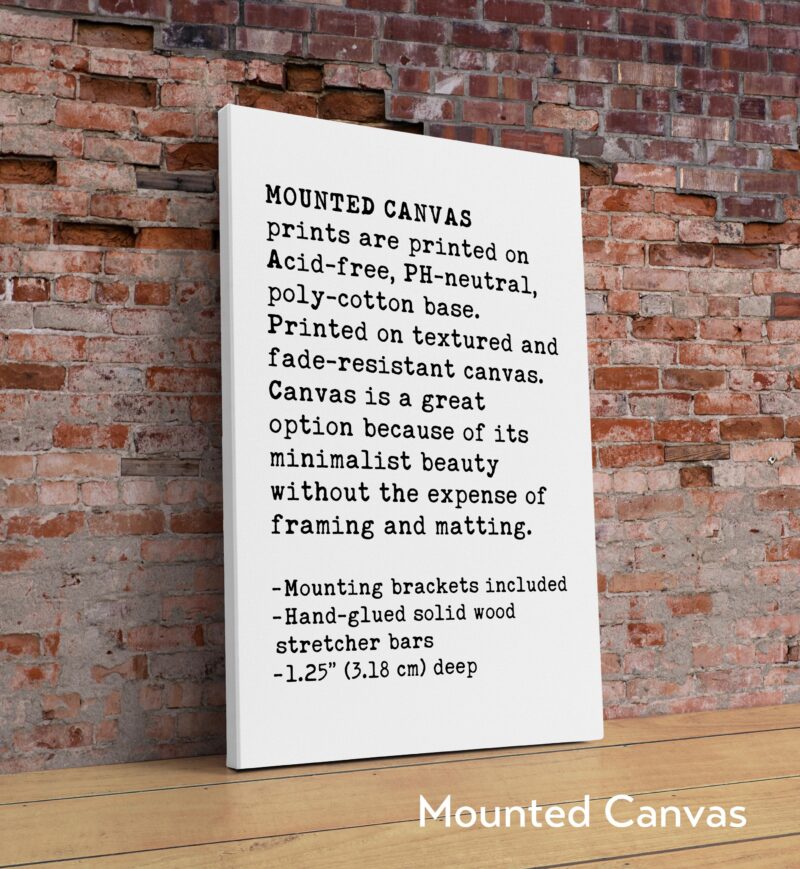 Of all the paths you take in life, make sure a few of them are dirt. • John Muir Quote • Typography Art Print - Image 7