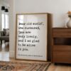 Dear old world', she murmured, 'you are very lovely... glad to be alive in you. ― L.M. Montgomery, Anne of Green Gables Typography Art Print
