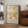 Fruit in Its Season •  He is like a tree planted by streams of water that yields its fruit in its season... Psalm 1:3 • Typography Art Print