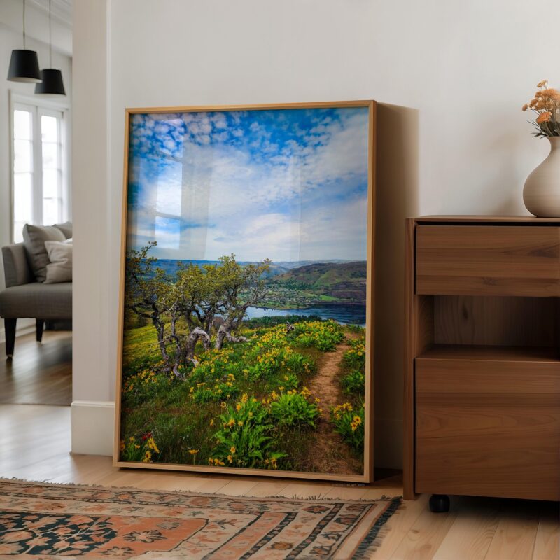 Oregon Landscape Photography Print – Tom McCall Point Trail Wall Art – Columbia River Gorge – PNW Nature Photo by Jessie Dysart - Image 8