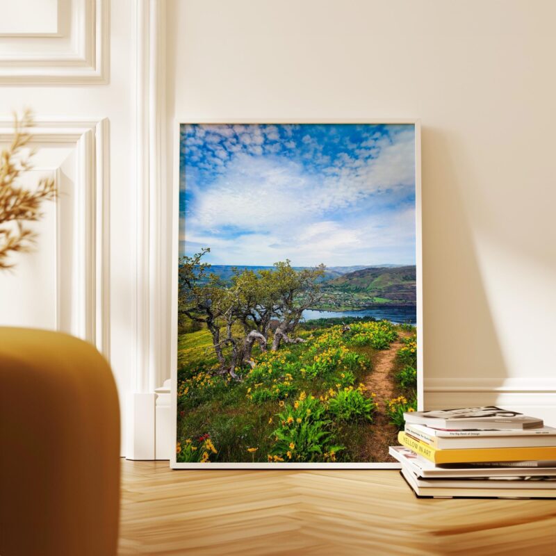 Oregon Landscape Photography Print – Tom McCall Point Trail Wall Art – Columbia River Gorge – PNW Nature Photo by Jessie Dysart - Image 5