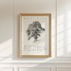 Rooted in Love Scripture Print – Ephesians 3:17-19 Christian Wall Art with Tree Illustration