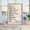 In Your Soul • Oscar Wilde Quote • Typography Wall Art Print
