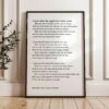 I Know What the Caged Bird Feels Print • Paul Laurence Dunbar • Sympathy Poem • Literary Decor