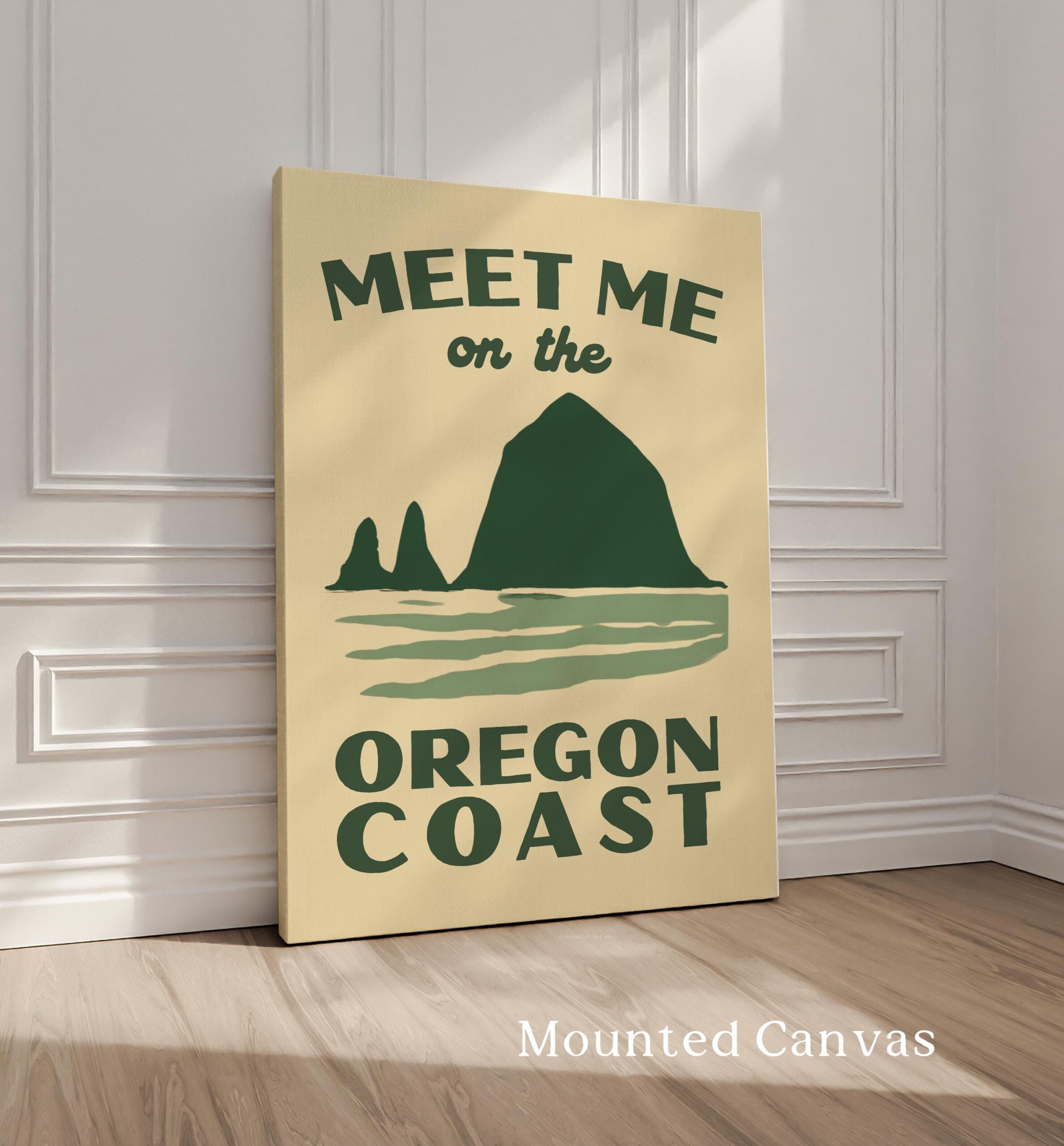 Meet Me on the Oregon Coast Print, Wall Art, Pacific Northwest Decor, Coastal Travel - Image 2