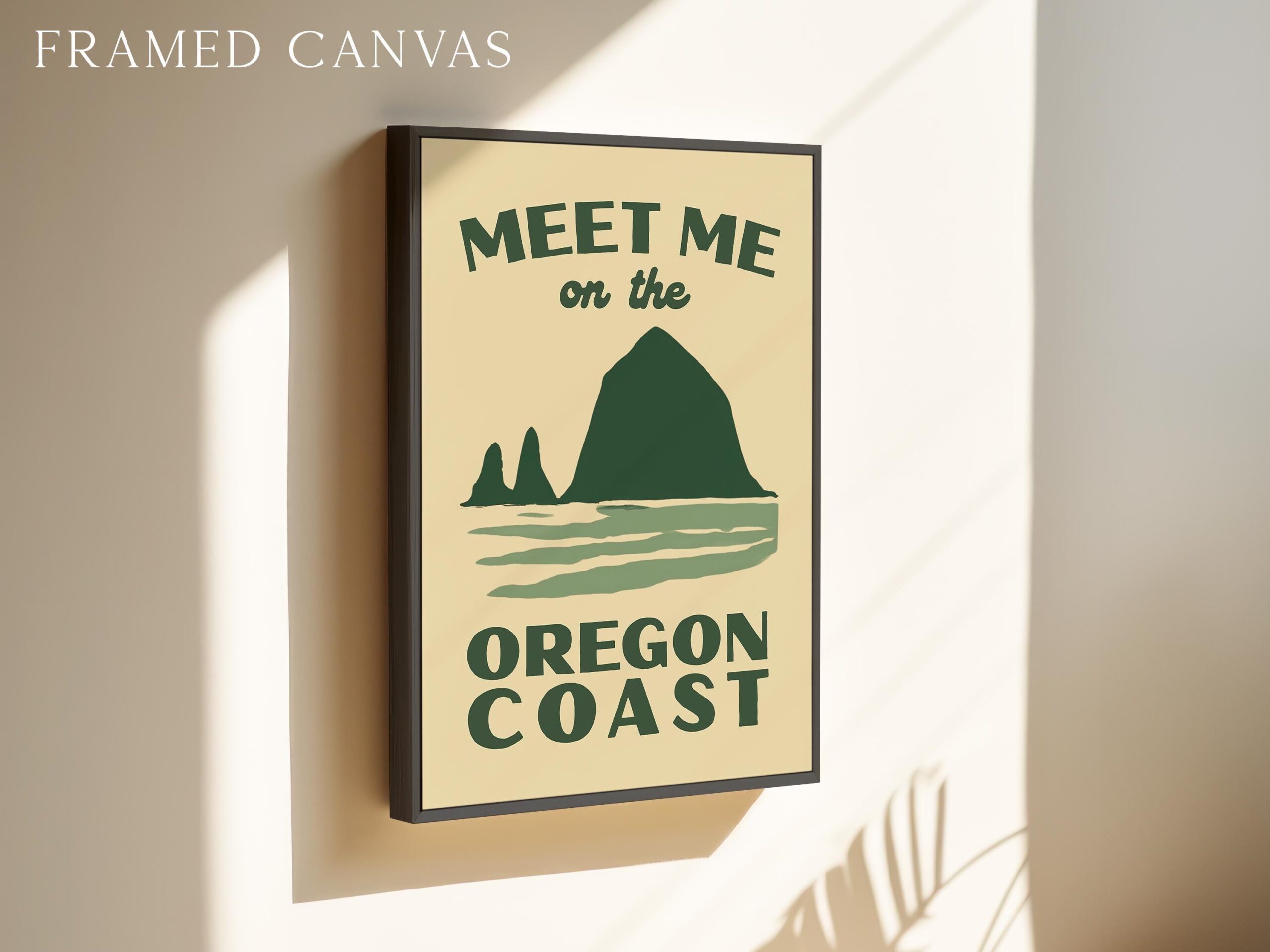 Meet Me on the Oregon Coast Print, Wall Art, Pacific Northwest Decor, Coastal Travel - Image 3