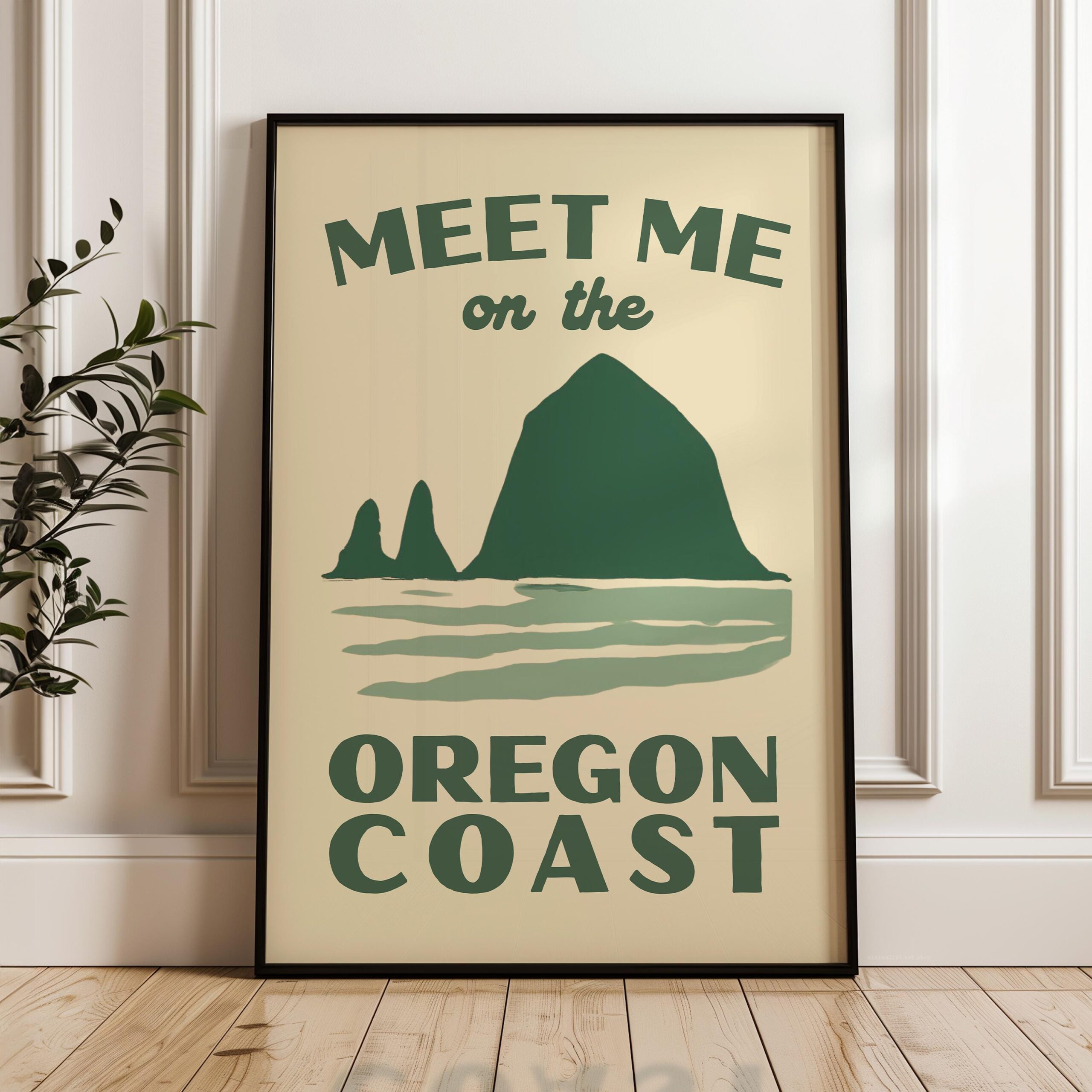 Meet Me on the Oregon Coast Print, Wall Art, Pacific Northwest Decor, Coastal Travel - Image 7
