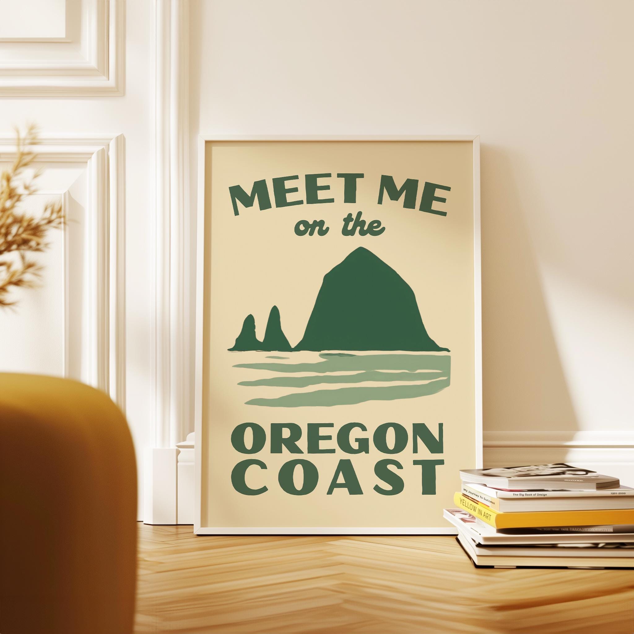 Meet Me on the Oregon Coast Print, Wall Art, Pacific Northwest Decor, Coastal Travel - Image 8