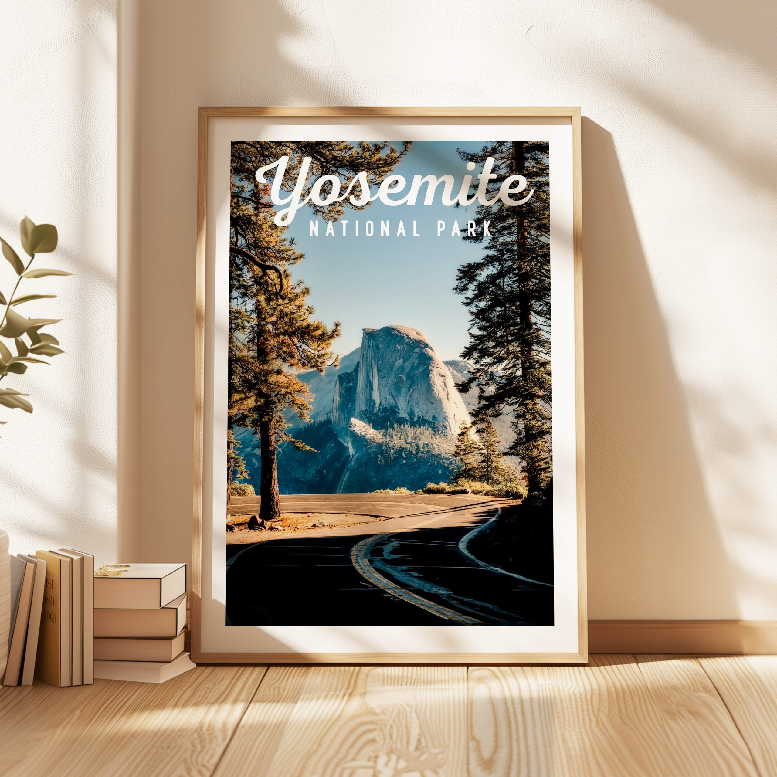 Yosemite National Park Print, Travel Poster, California Wall Art, Mountain Landscape Decor - Image 6