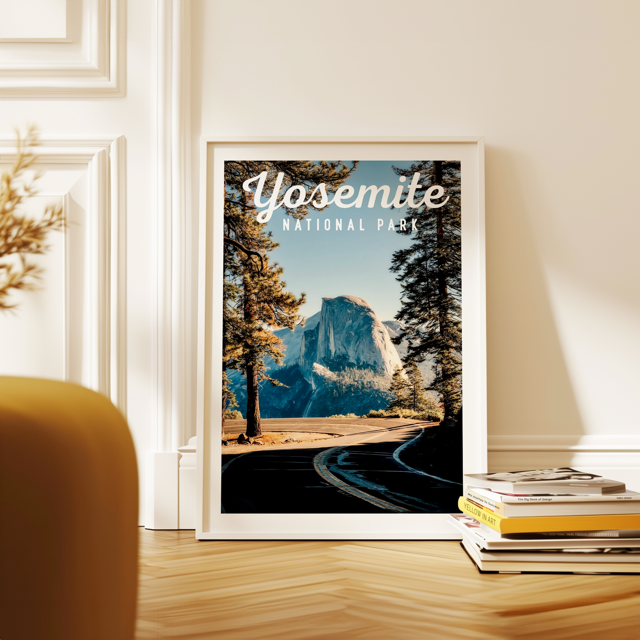 Yosemite National Park Print, Travel Poster, California Wall Art, Mountain Landscape Decor - Image 8