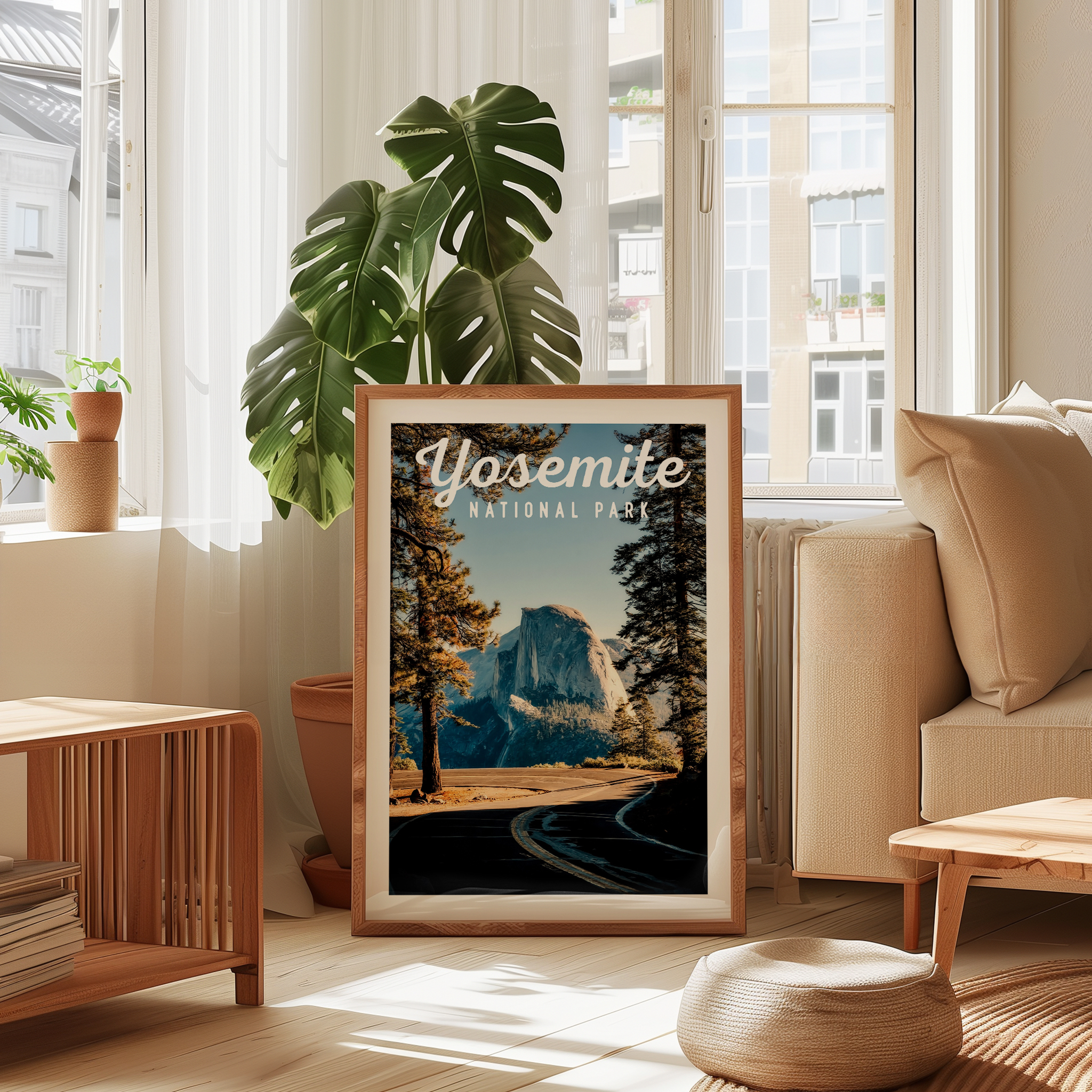 Yosemite National Park Print, Travel Poster, California Wall Art, Mountain Landscape Decor - Image 12