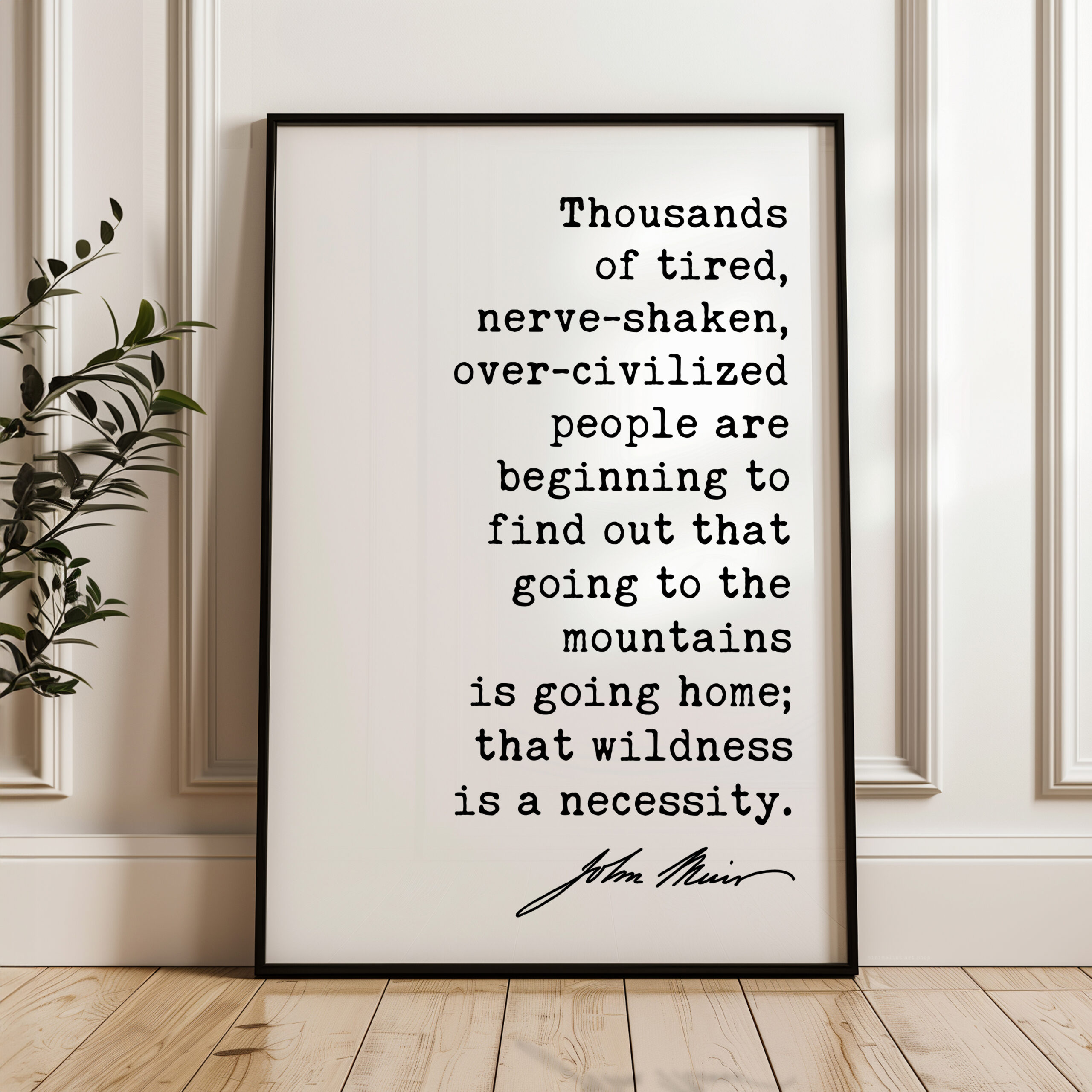 John Muir Quote Print, Going to the Mountains Is Going Home, Hiking Wall Art, Mountain Decor, Nature Lover Hiker Gift - Image 10
